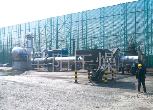 石英砂(沙子)轉筒烘干機