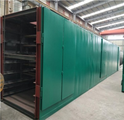 型煤翻板帶式烘干機